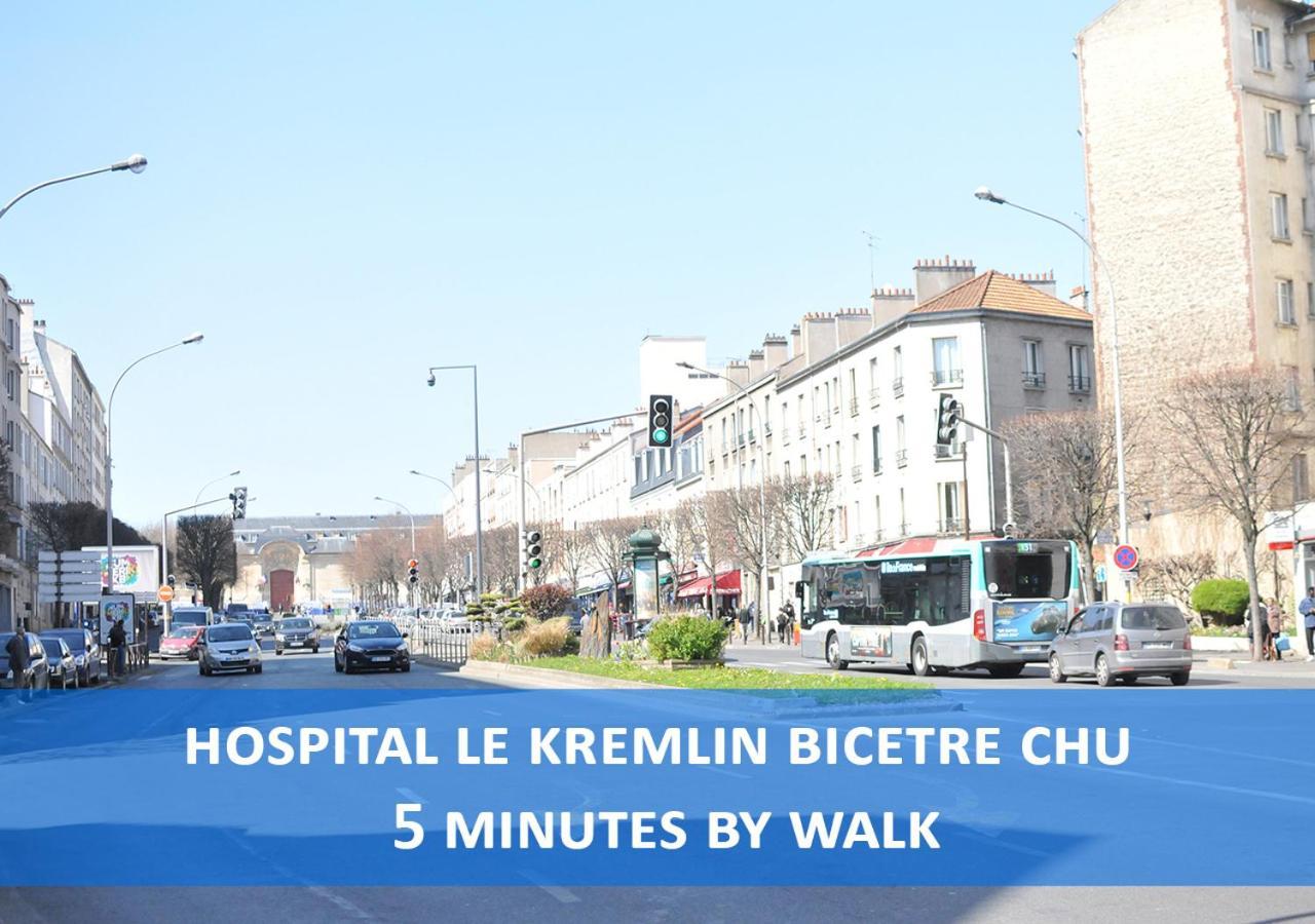 Beausoleil Studio Metro Paris Sud Le Kremlin-Bicêtre Kültér fotó
